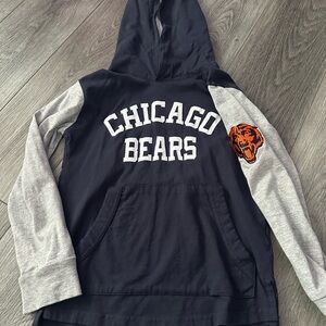 NFL Chicago Bears Kids Hoodie - Navy and Gray